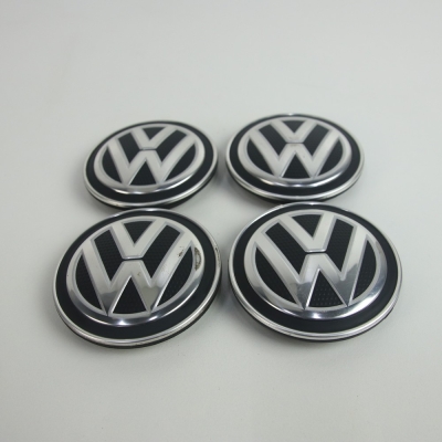 Naafkappen set OEM Volkswagen (Zwart) 5G0601171