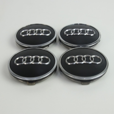 Naafkappen set OEM Audi (Mat zwart) 4M0601170BLT7